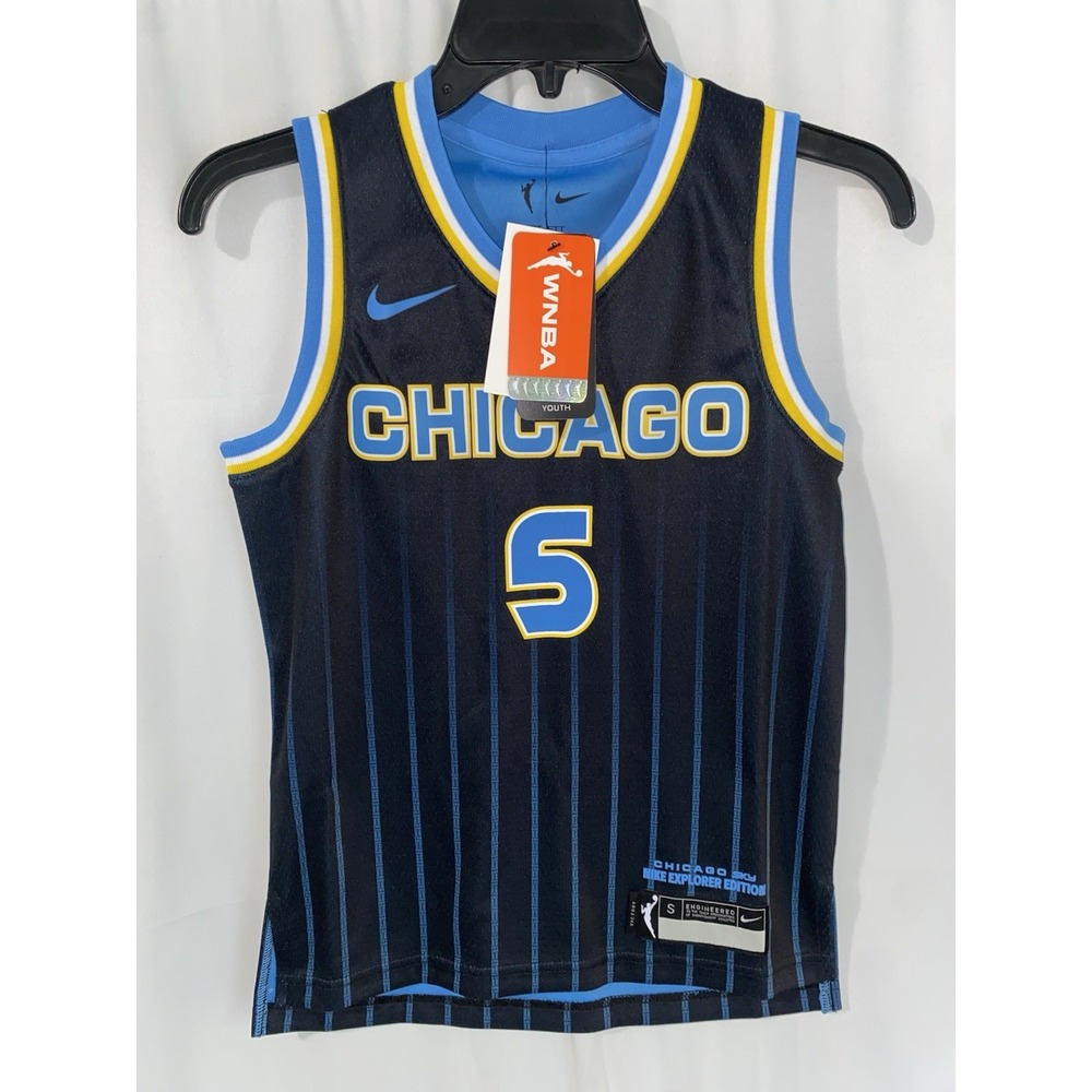 Nike Dri Fit Angel Reese‎ Chicago Sky Explorer Edition Jersey Youth Kids Small